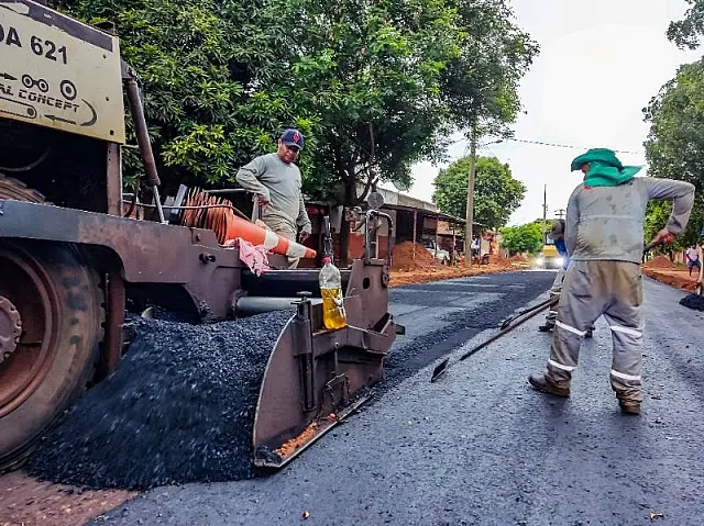 Aquidauana terá investimento de R$ 12,6 milhões em asfalto e drenagem