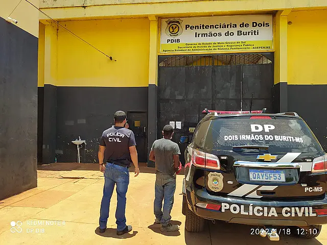 Polícia Civil prende traficante em Dois Irmãos do Buriti