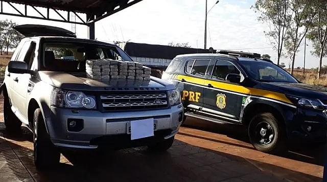 Homem é preso transportando 33 kg de cocaína na BR-158