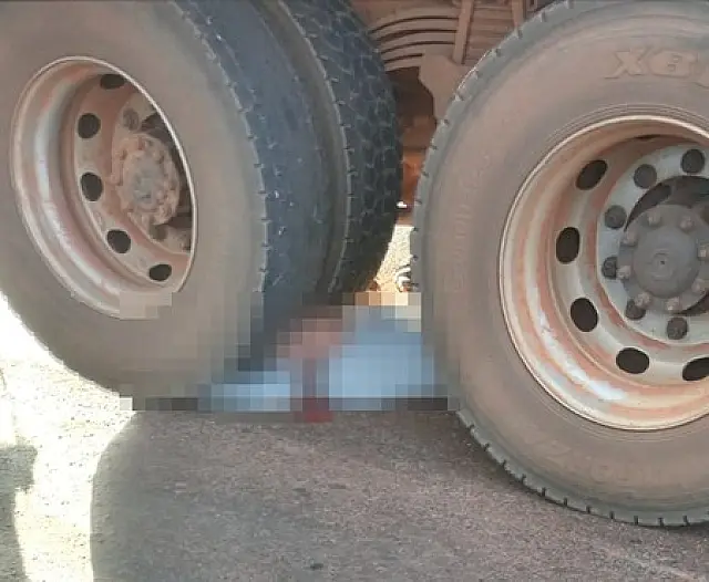 Ciclista morre atropelado por carreta em Sidrolândia