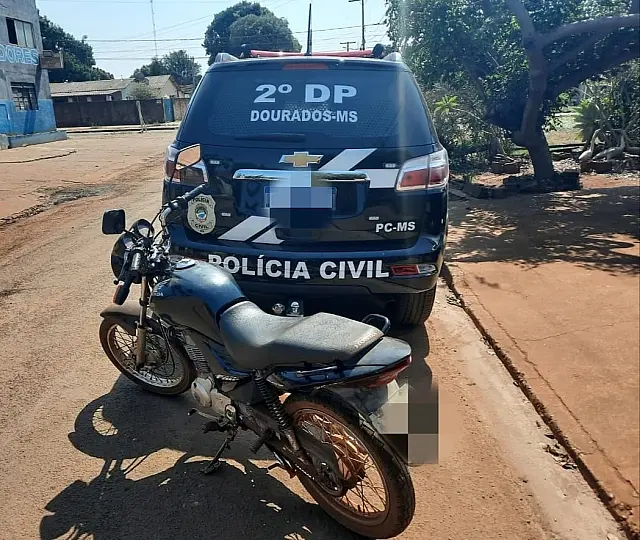 Em menos de 24h, polícia recupera duas motocicletas furtadas