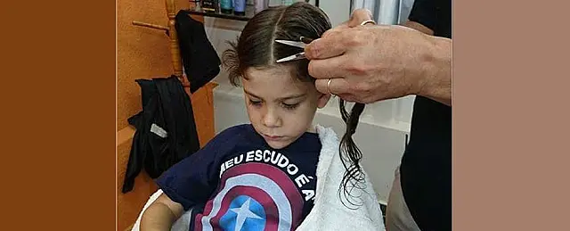 Pequeno aquidauanense dá show de solidariedade e doa cabelo para pessoas com câncer