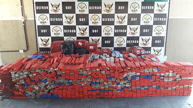 Polícia apreende mais de três toneladas de maconha em MS