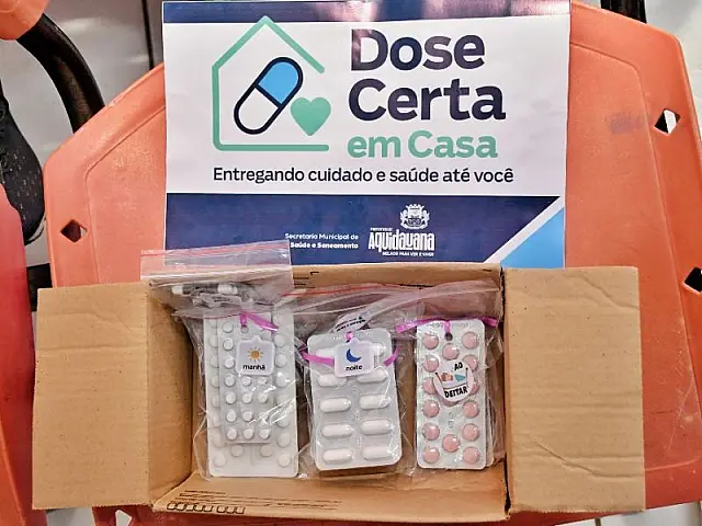 Prefeitura de Aquidauana expande entrega domiciliar de remédios contínuos para mais dois bairros