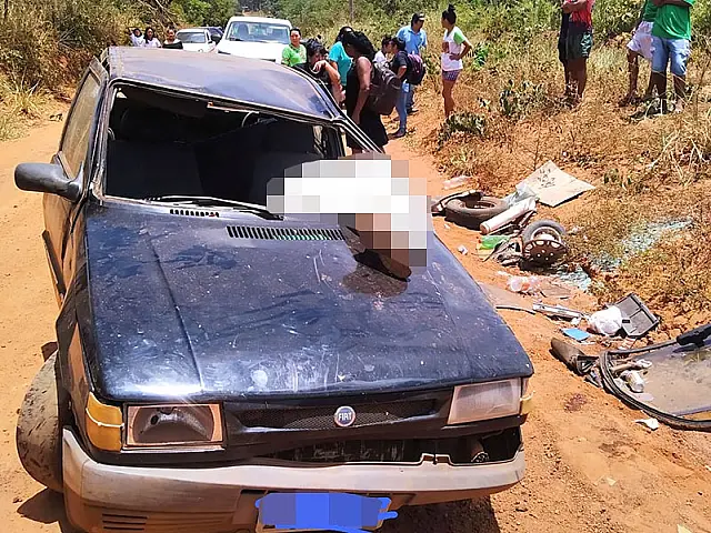 Homem morre em capotamento no distrito de Taunay, em Aquidauana