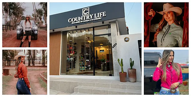 Estilo de vida e looks exclusivos que garantem seu sucesso estão na Country Life