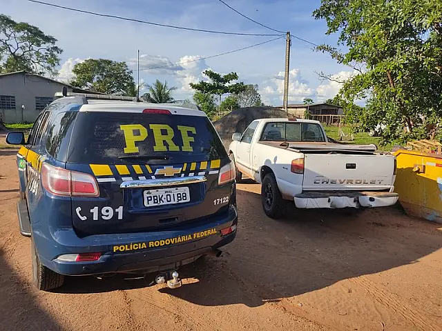 Veículo com placas de Anastácio é apreendido com droga na BR-060