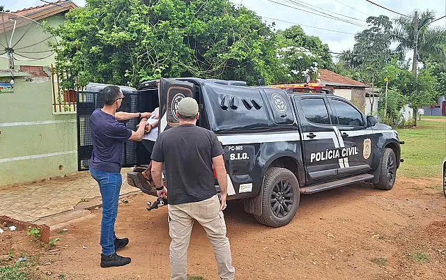Suspeito de participar de roubo em Jardim