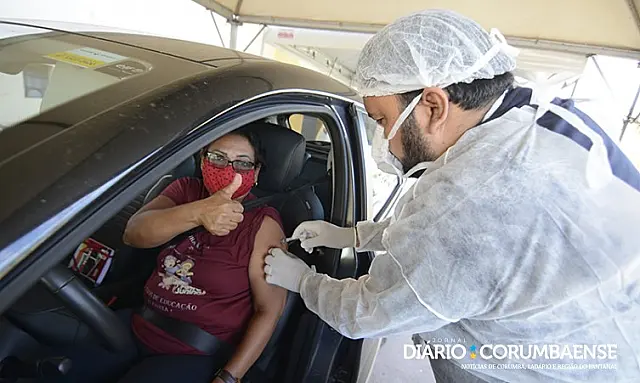 Saúde de Corumbá continua imunizando quem tem mais de 60 anos hoje