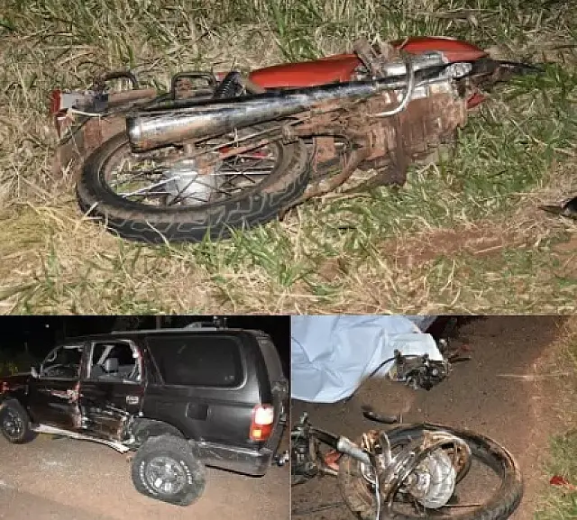 Corpo de motociclista é dilacerado em acidente na BR-376