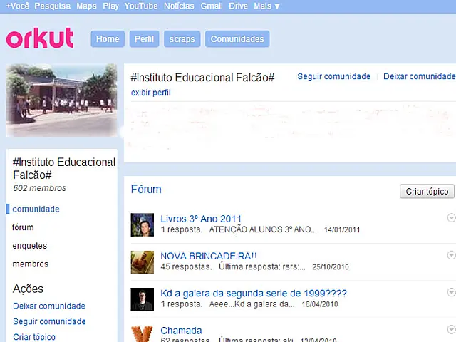 Comunidades mostram que Orkut já estava 'fora do ar' em Aquidauana