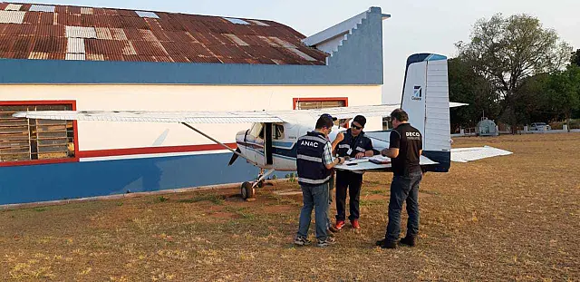 Polícia apreende 4 aeronaves em operação contra táxi áereo clandestino no Aeroclube de Aquidauana