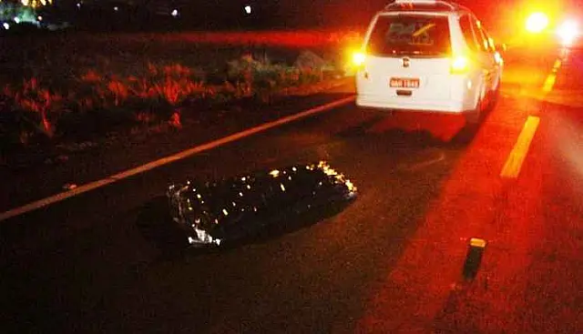 Ciclista morre atropelado em rodovia e motorista foge sem prestar socorro