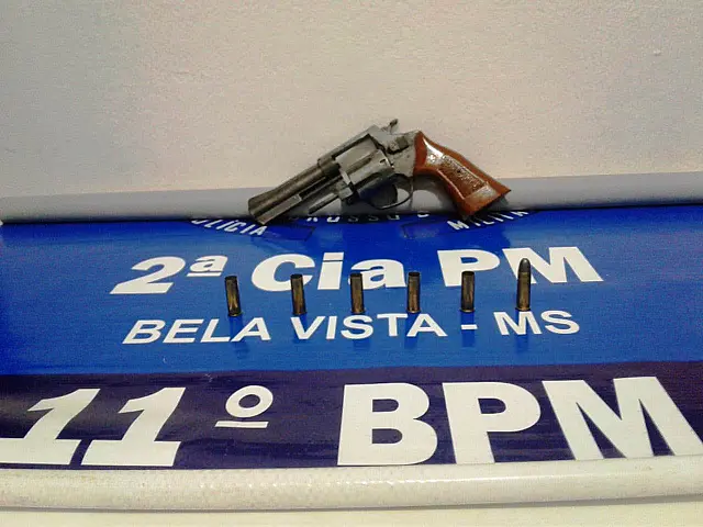 PM apreende autores de furto, dano e porte ilegal de arma de fogo