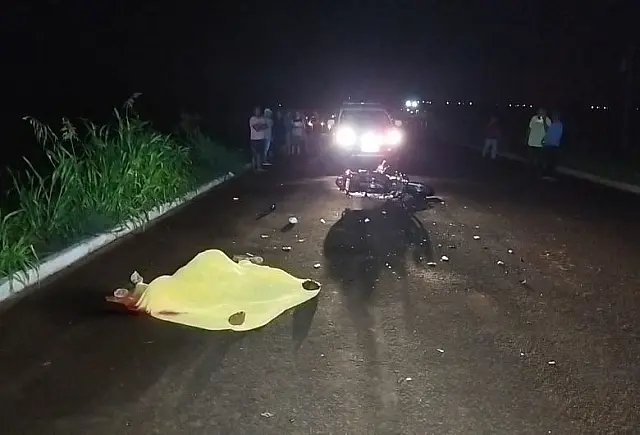 Motociclista morre após colidir contra trator na MS-379