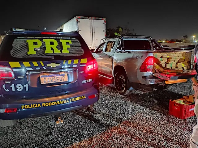 PRF apreende 2 toneladas de maconha em Campo Grande