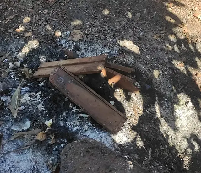 Filho é preso por matar idoso a facadas e queimar corpo no quintal