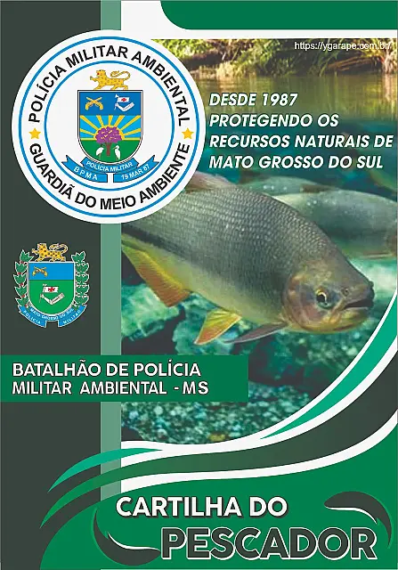 Polícia Militar Ambiental lança e disponibiliza a Cartilha do Pescador 2021