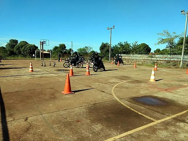 Equipe do Getam passam por treinamento com técnicas de pilotagem