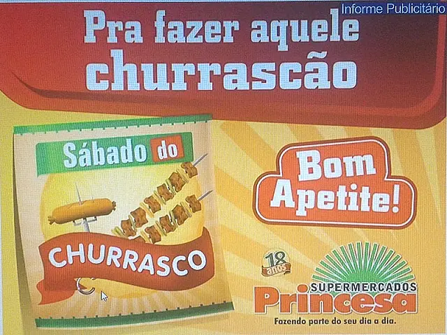 Atenção: Sábado do Churrasco na Rede Princesa
