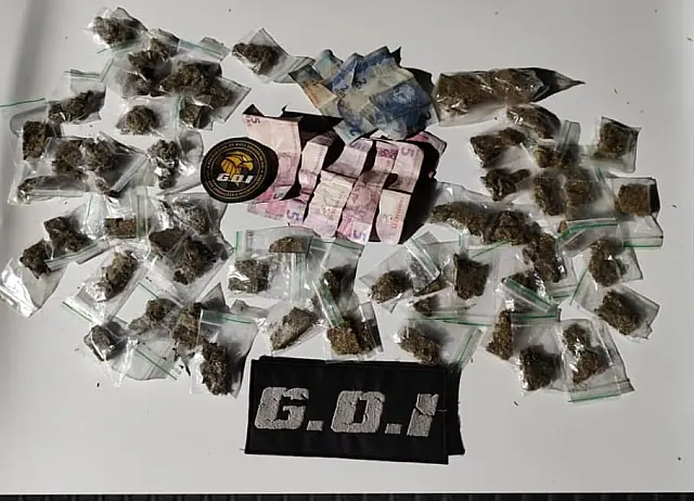 Homem de 20 anos é preso por tráfico de droga
