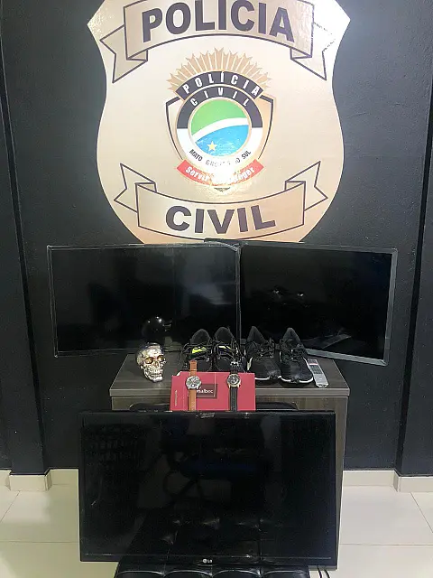 Homem é preso por furtar TVs e outros objetos de casa no Cristo Rei