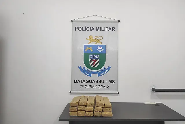 Mais de 14kg de maconha é encontrada às margens de rodovia