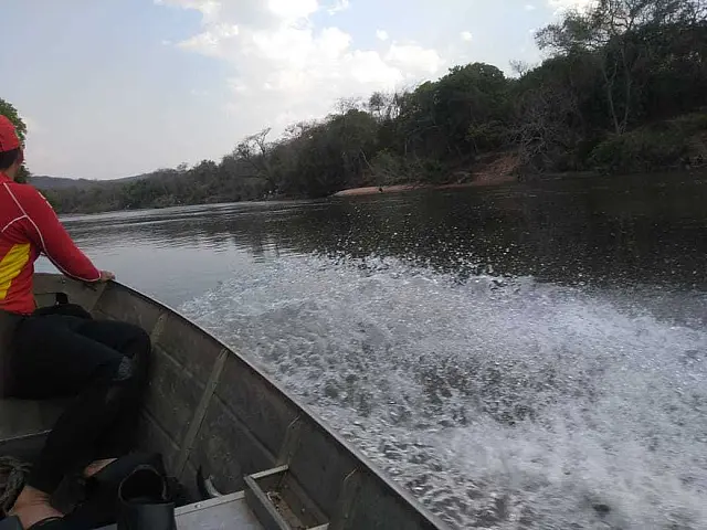 Homem de 56 anos desaparece ao mergulhar no rio Aquidauana em pesqueiro
