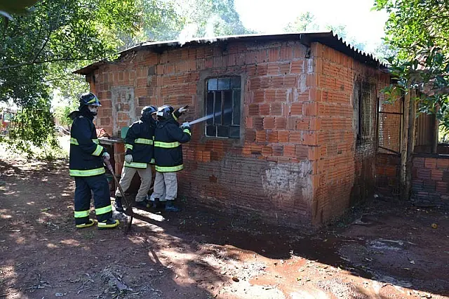 Trabalhador rural perde casa em incêndio em Anastácio