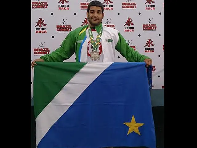 Atleta aquidauanense é prata no Brasileiro de Jiu-Jítsu Sem Kimono