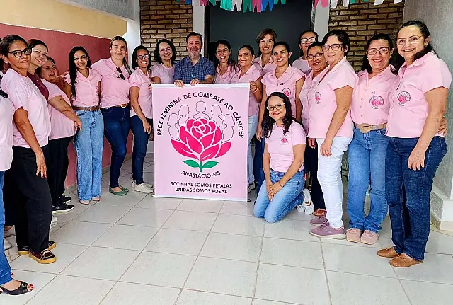 Odilon Ribeiro visita Rede Feminina de Combate ao Câncer de Anastácio