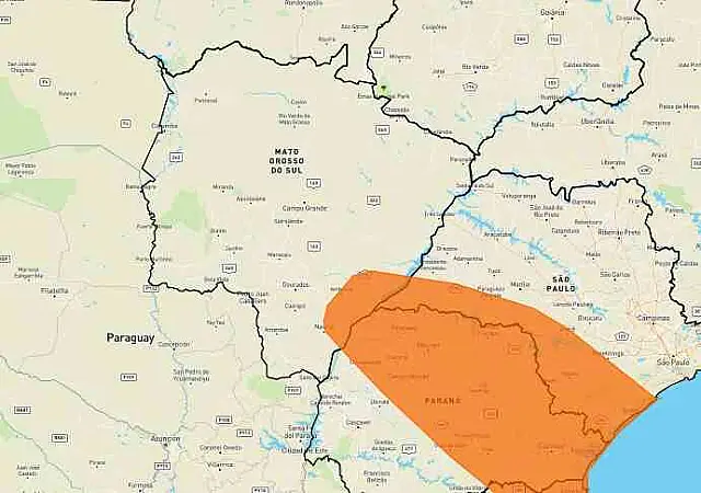 Cidades do MS estão em alerta por tempestade de granizo