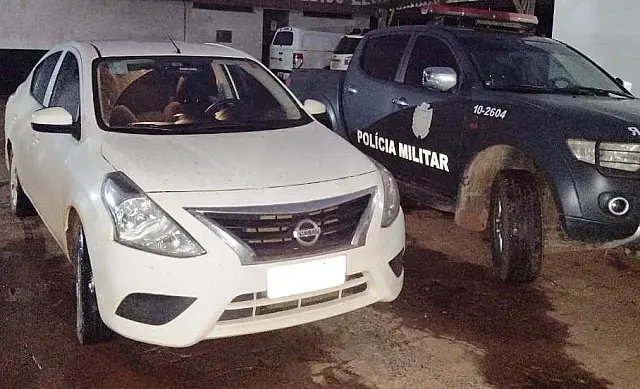 PM de Jardim recupera veículo Nissan roubado em Anhanduí
