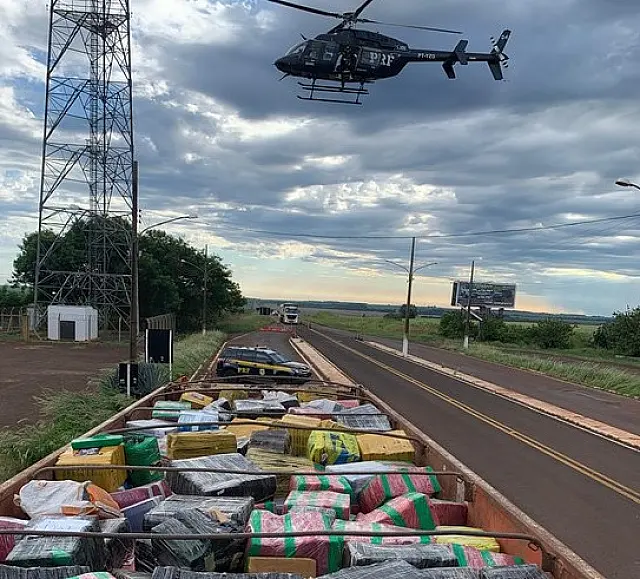 PRF faz maior apreensão de maconha em rodovias federais este ano
