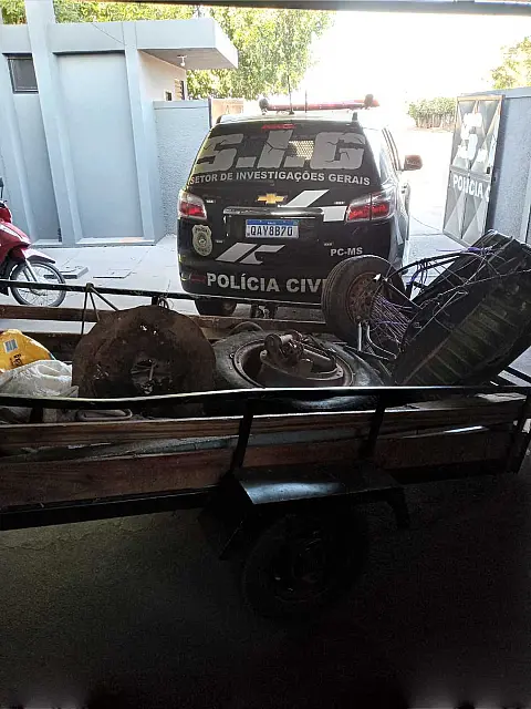 Após furtos, dono de depósito de reciclagem é preso em Três Lagoas