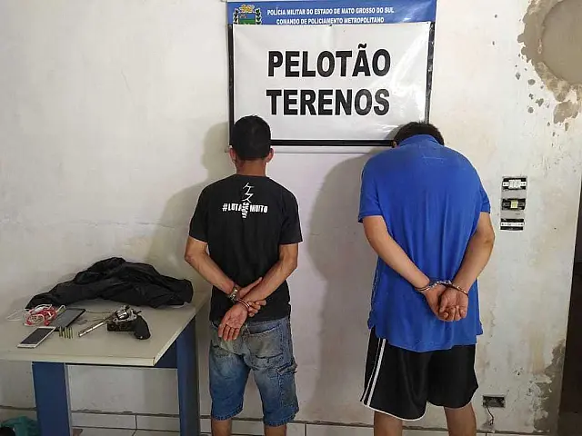 PM de Terenos prende ladrões que mantinham fretista em cárcere privado