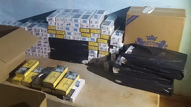 Policia militar apreende mercadoria de cigarro estrangeiro
