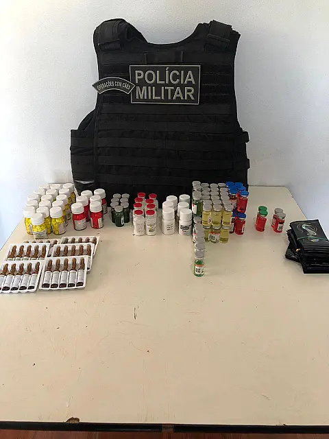Mulher é presa com anabolizantes dentro da calcinha em MS