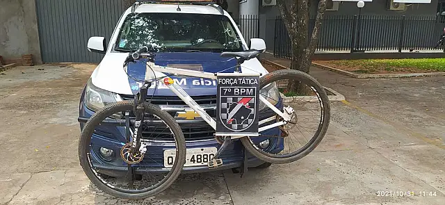 Força Tática recupera bicicletas e apreende dupla de adolescentes