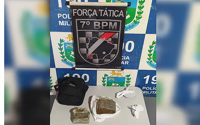 Adolescente é flagrado em "disque entrega" de maconha na Prainha