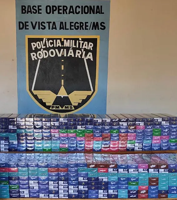 Homem é preso com 720 pacotes de essência de narguilé contrabandeados
