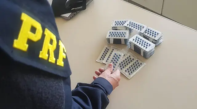 Homem é preso em Coxim com 1020 comprimidos de medicamento com venda proibida no Brasil