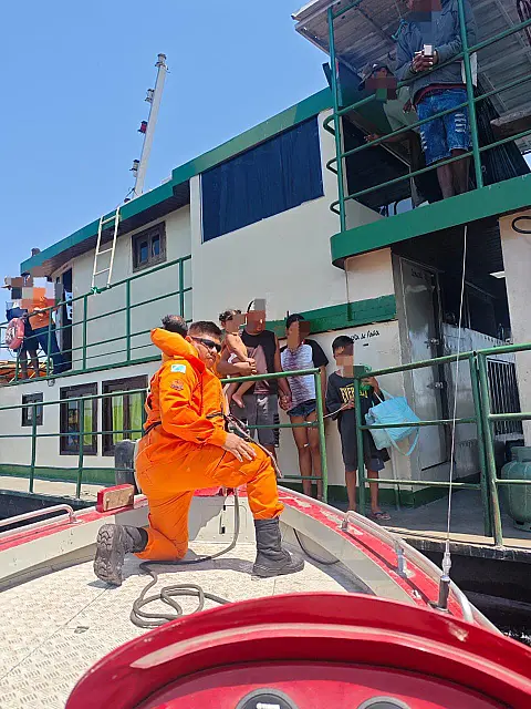 Bombeiros resgatam ribeirinha de 24 anos no Pantanal após quadro de síncope