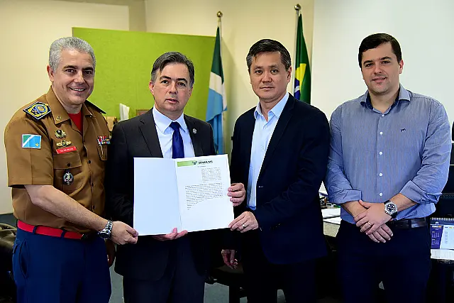 Sistema Famasul e Sejusp firmam parceria em ações de prevenção a incêndios