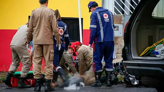 Idoso morre atropelado por motoentregador no Centro de Campo Grande
