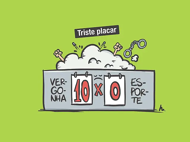 Triste placar