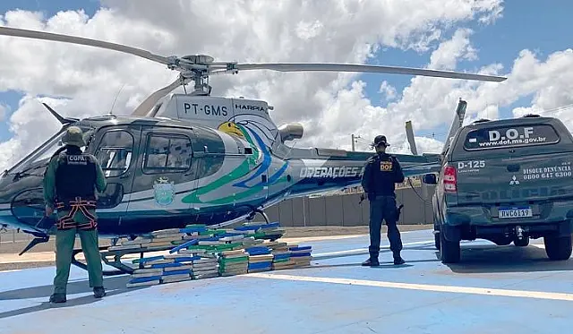DOF capacita policiais que atuarão no policiamento aéreo na fronteira
