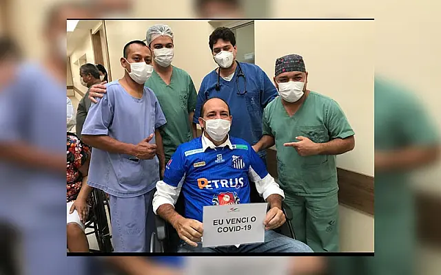 Após dias internado por conta da Covid-19, Reginaldo Regis vence a batalha contra a doença