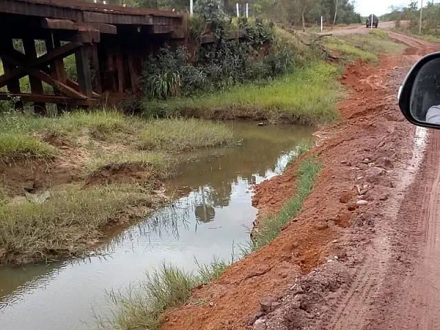 Com previsão de chuva, moradores temem por acesso a Cipolândia