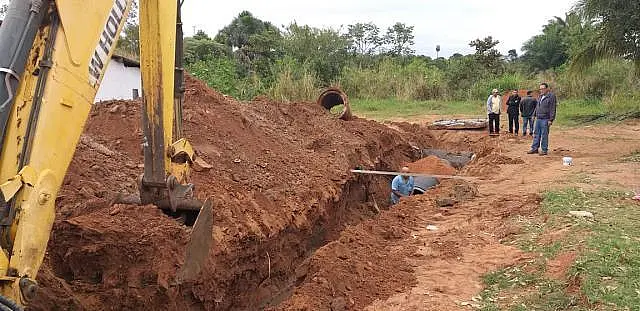 Prefeitura inicia obra de drenagem e pavimentação da Rua Irmão Gingin
